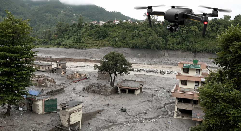 उद्धार क्षेत्रमा अनुमति बिना ड्रोन नउडाउन प्राधिकरणको आग्रह