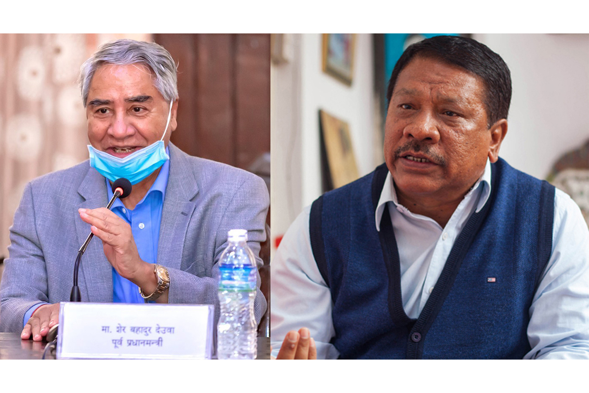 पार्टी विधान सच्याउन तयार भएपछि देउवालाई समर्थन गरेको हुँ : सिंह