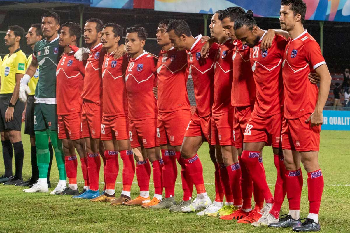 फिफा वरीयतामा नेपाल एक स्थान तल झर्‍यो