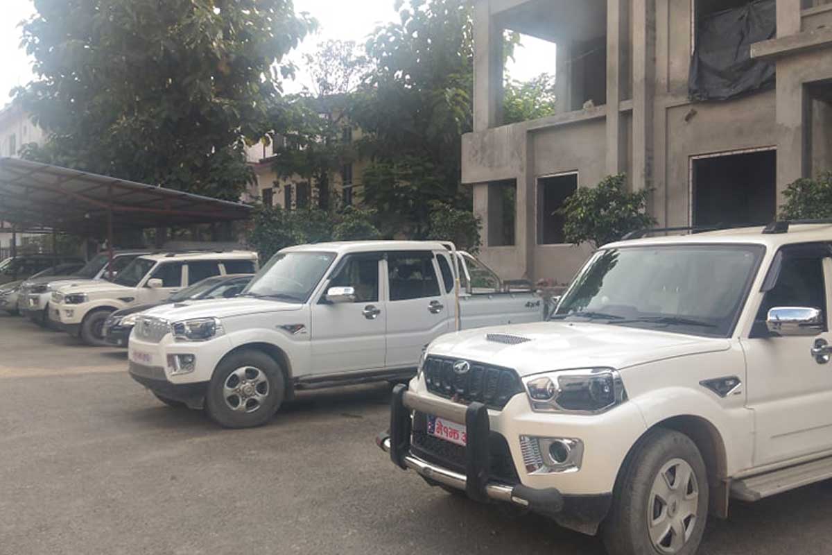 सरकारी कार्यालयका लागि सवारीसाधन खरिद नगर्ने