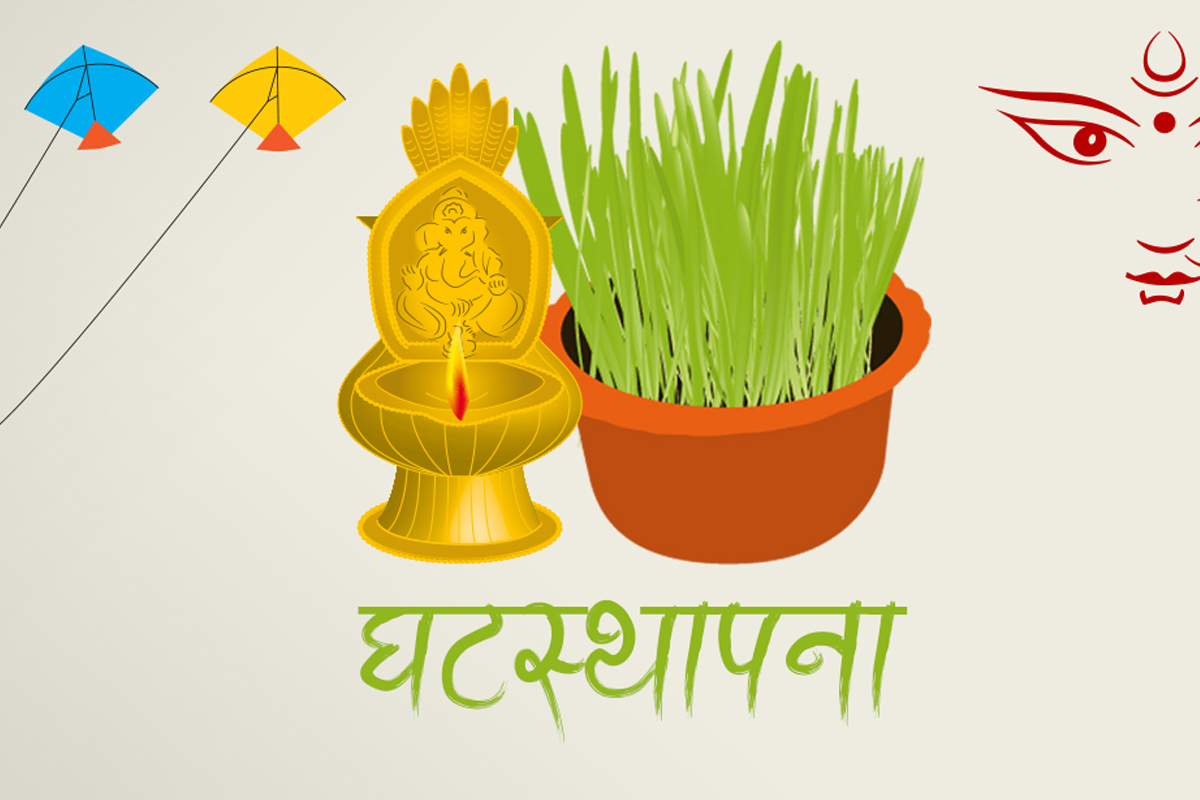 पारिवारिक पुनर्मिलनको पर्व बडादसैं सुरु, पहिलो दिन घटस्थापना