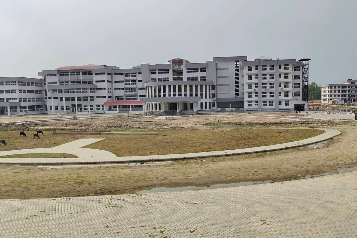 धनगढीको गेटामा ३ सय शय्याको अस्पताल तत्काल सुरु हुने