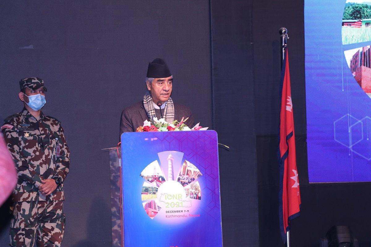 पुनर्निर्माण सम्मेलन सम्पन्न, प्रधानमन्त्रीले भने- विनाशलाई अवसरमा बदल्न सफल भयौँ