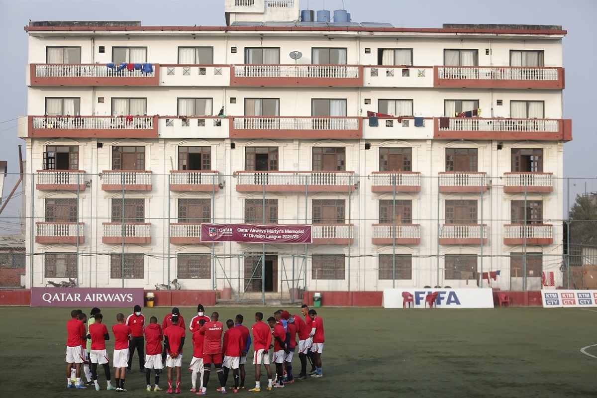 ए डिभिजन लिगका चार खेल एन्फा कम्प्लेक्समा हुने