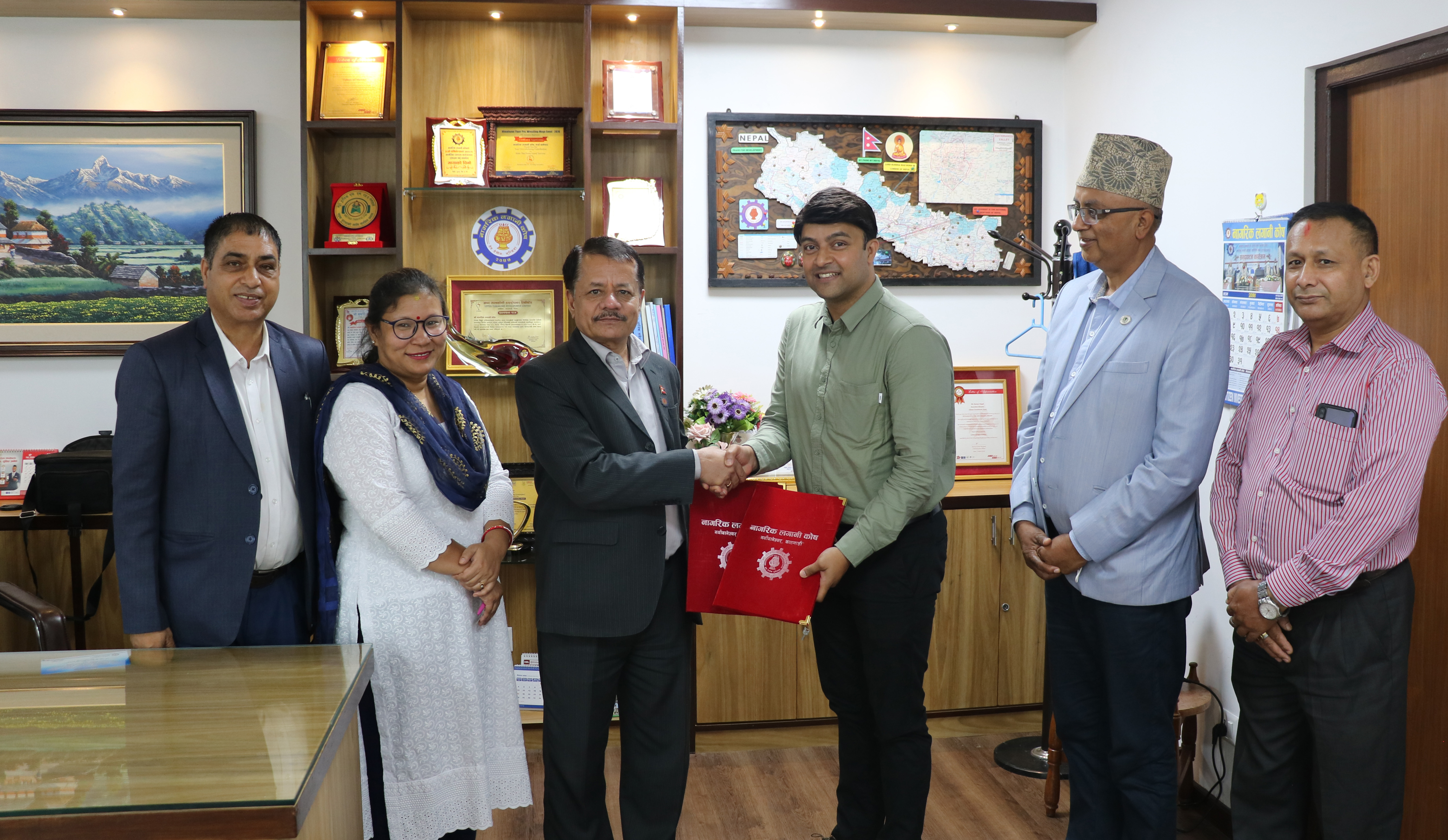 सगरमाथा हाइड्रोको ५४ लाख ८८ हजार कित्ता साधारण सेयर किन्दै नागरिक लगानी कोष