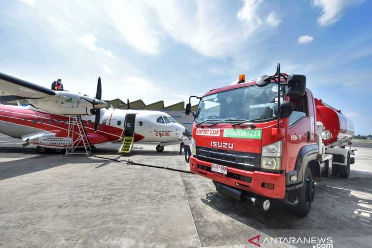 इन्डोनेसियाले गर्‍यो जैविक इन्धनमार्फत सफल उडान परीक्षण