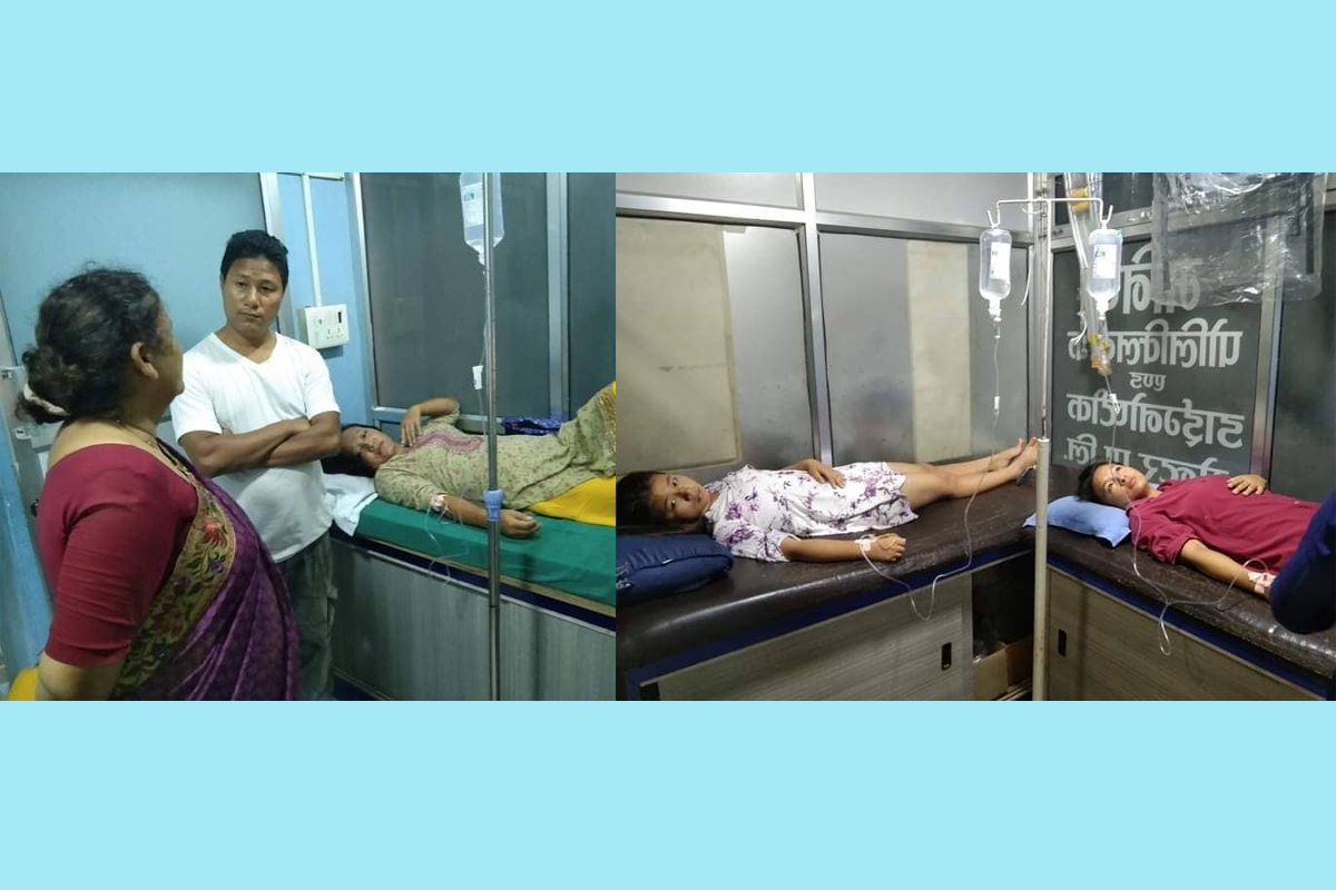 झापामा पूजाको प्रसाद खाँदा ३५ जना बिरामी