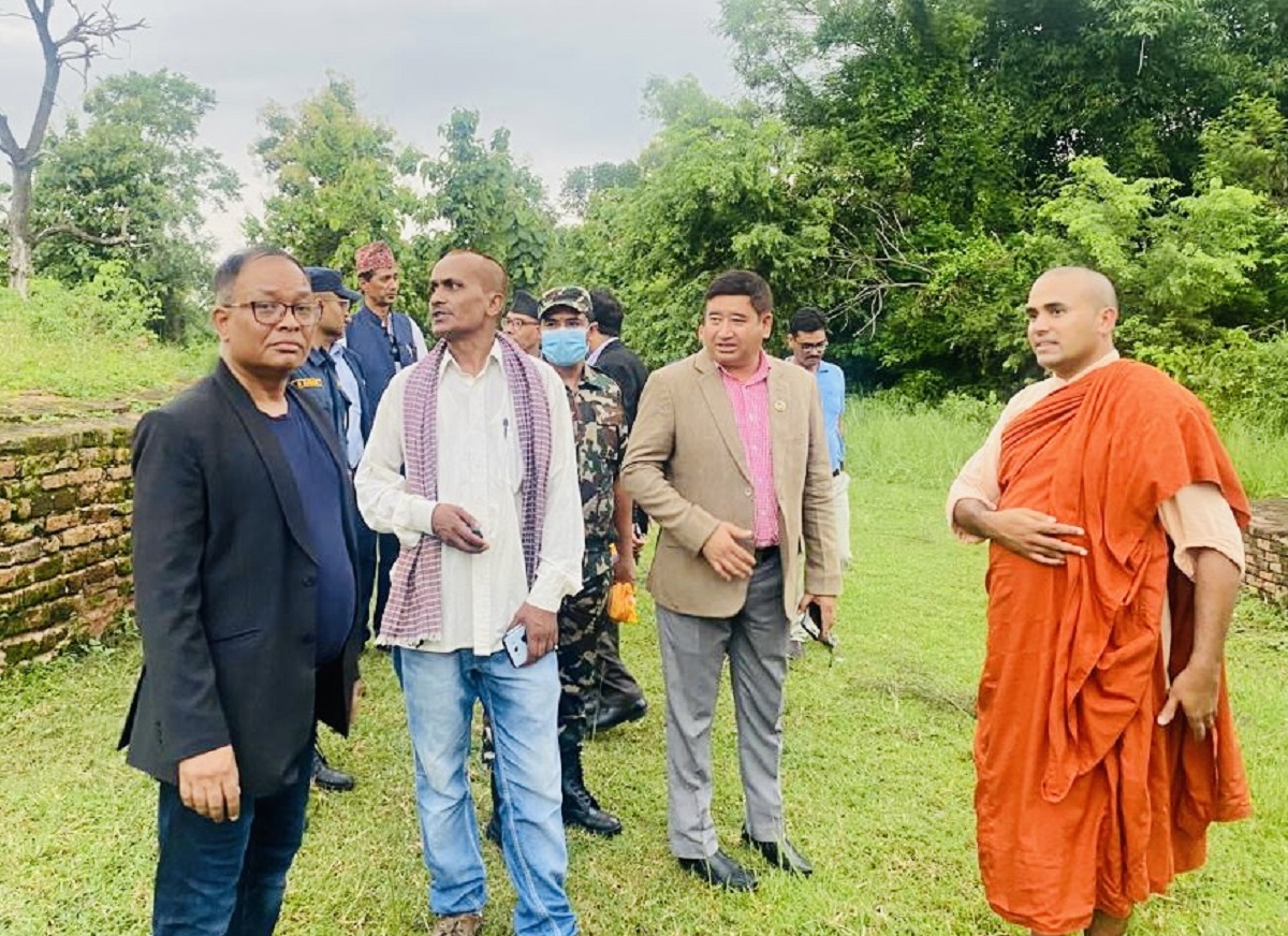 तिलौराकोट पुगेर पर्यटनमन्त्रीले भने- यसलाई विश्व सम्पदामा सूचीकृत गरिन्छ