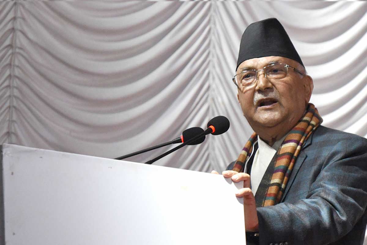 देश बनाउने कुरामा कांग्रेसका साथमा एमाले पनि छ : ओली