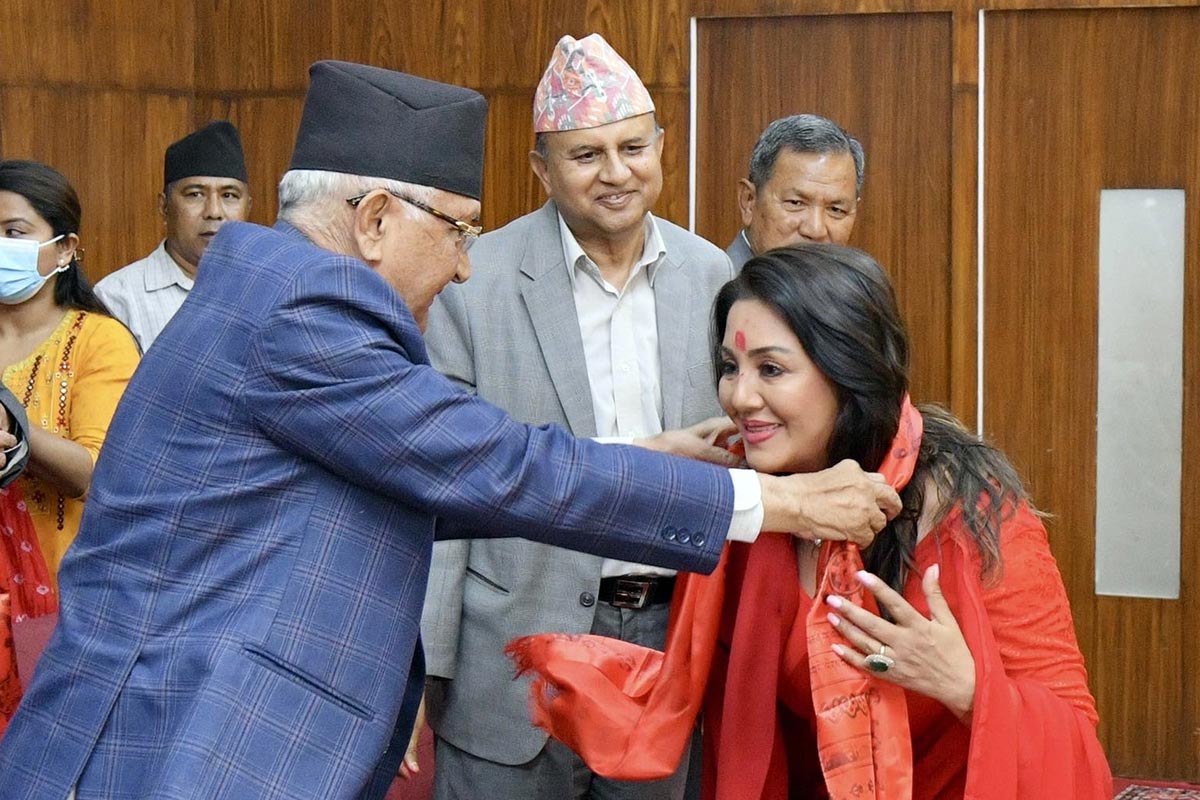 करिष्मा मानन्धर एमालेको साहित्य, कला तथा संस्कृति विभाग सदस्य मनोनित