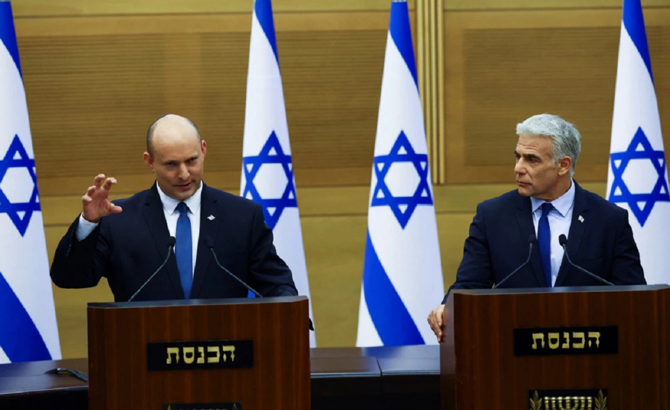 इजरायलमा लापिद नयाँ प्रधानमन्त्री बन्‍ने, बेनेटले आगामी निर्वाचनमा भाग नलिने