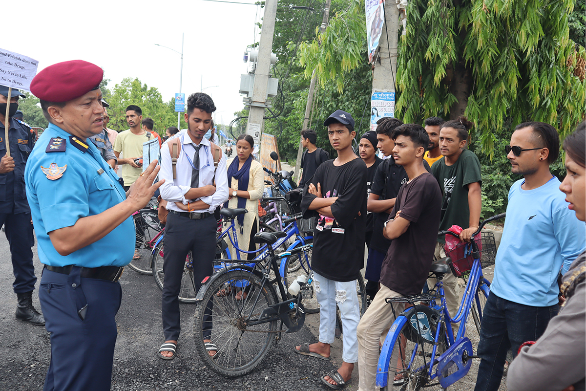 युवालाई लागु औषधबारे सचेतना