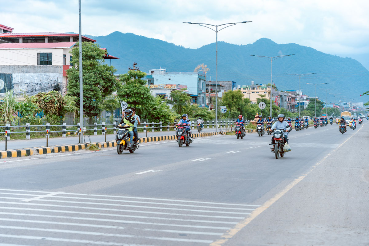 बुटवलदेखि पाल्पासम्मको एनओजी राइड
