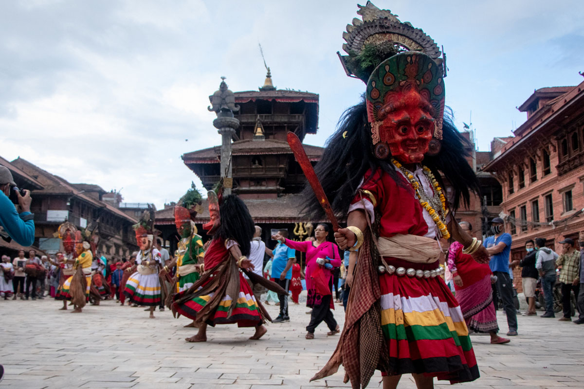 मध्यपुरथिमिमा आजदेखि नवदुर्गा नाच सुरु