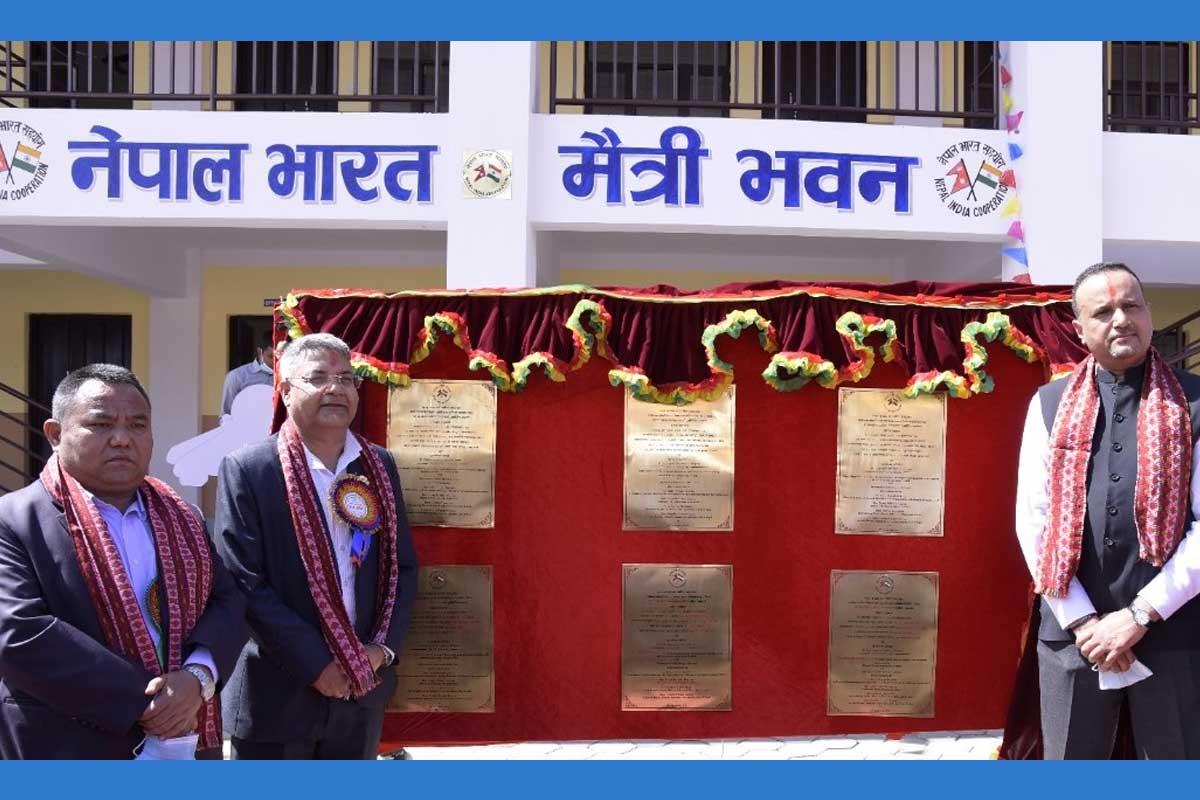 भारत सरकारको अनुदानमा काभ्रेपलाञ्‍चोकमा ६ विद्यालय भवन पुनर्निर्माण