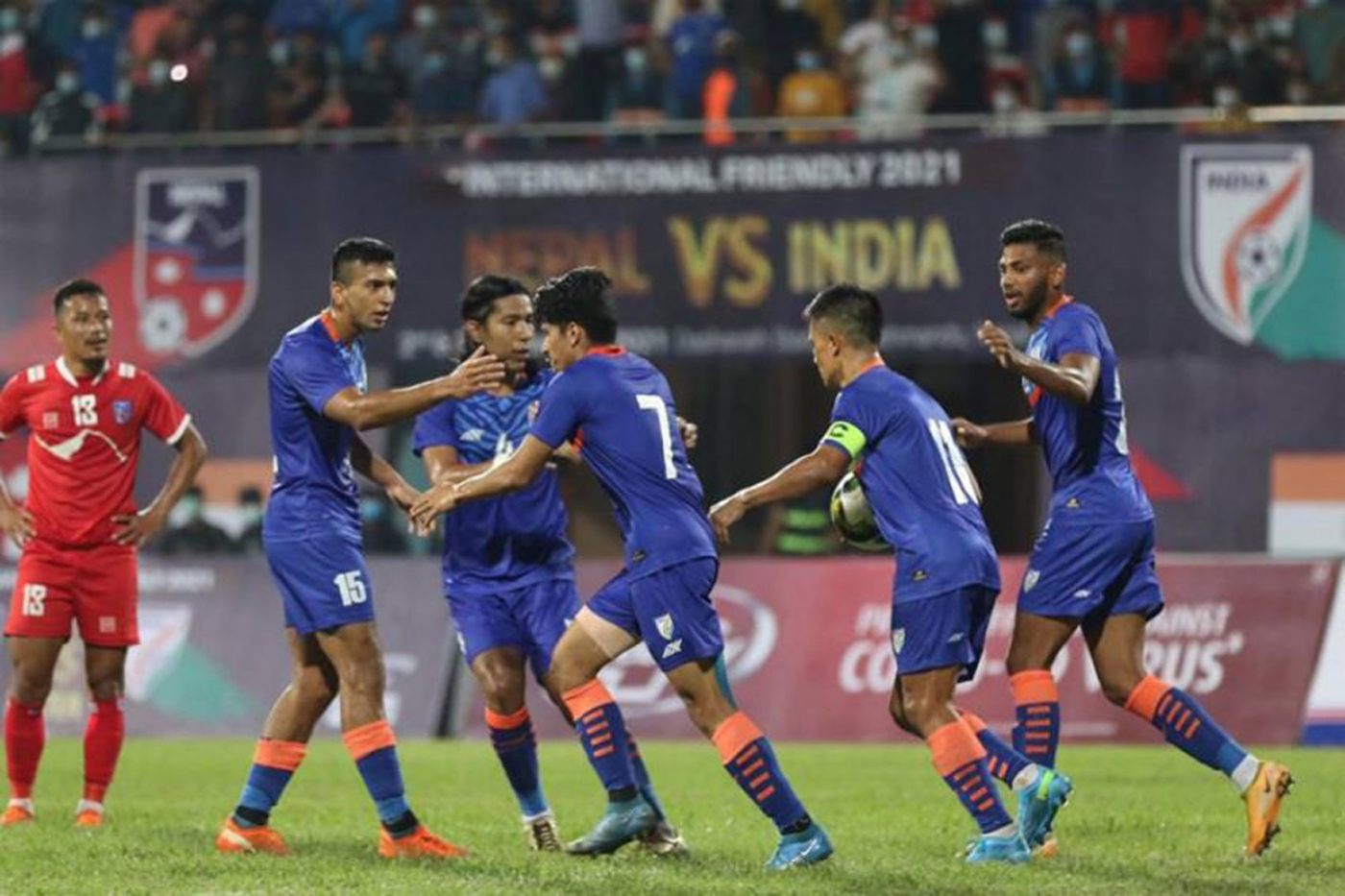 साफ च्याम्पियनसिप– नेपाल र भारतबीच खेल सुरु