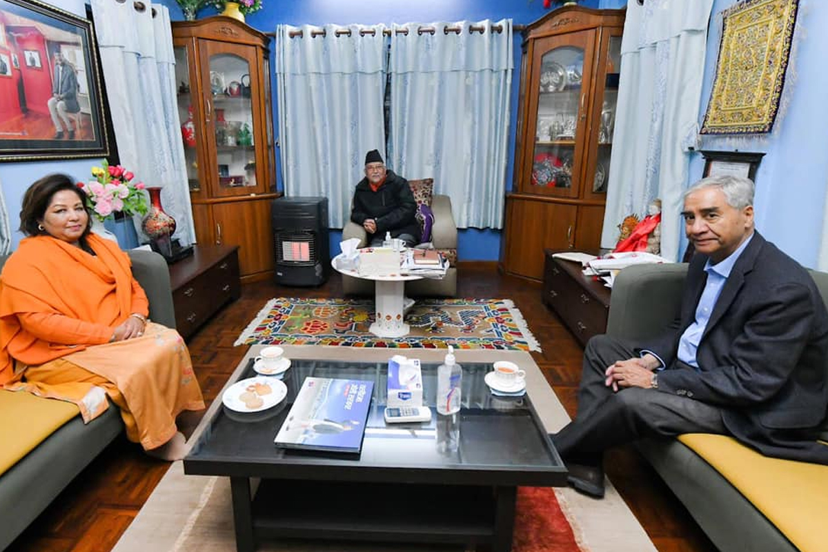 सत्ता साझेदार दललाई तीन विकल्प दिएका देउवा किन पुगे बालकोट?