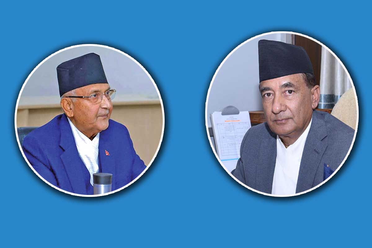 देउवाको सन्देश बोकेर बालकोट पुगे कानुनमन्त्री, संसद् खुलाउन ओलीसँग आग्रह