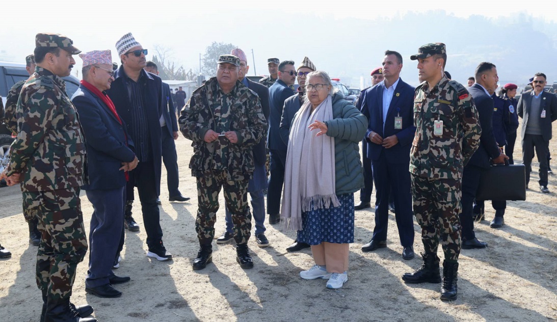 खोकनामा द्रुतमार्ग निरीक्षण गर्दै प्रधानमन्त्रीले भनिन्- धार्मिक विश्वास र सम्पदालाई असर नपारी निर्माण गरौँ