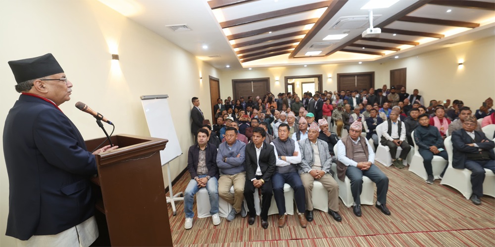 सरकारको गतिमा परिवर्तन ल्याउन नयाँ समीकरण बनाएका हौँ: प्रधानमन्त्री दाहाल