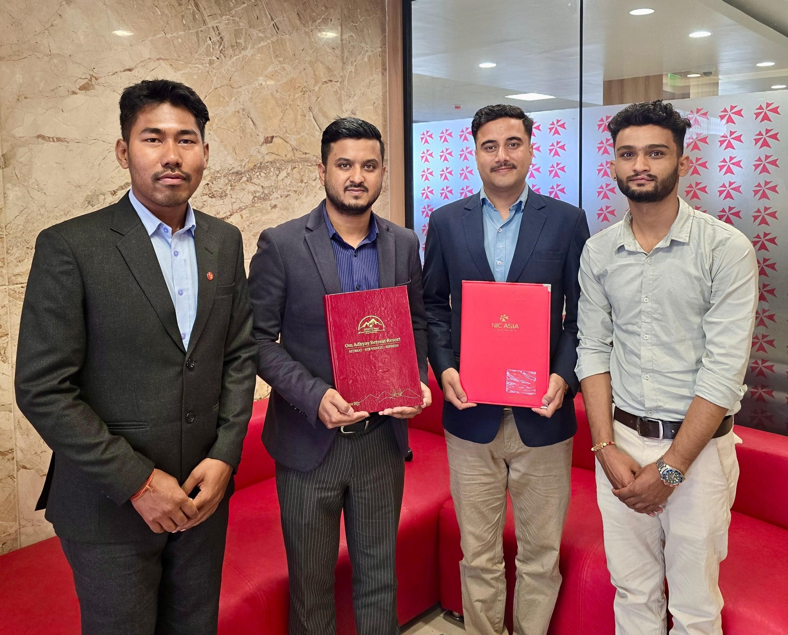 एन आई सी एशिया बैंकका ग्राहकलाई मकवानपुरको ओम अध्याय रिट्रिटमा १५ प्रतिशतसम्म छुट