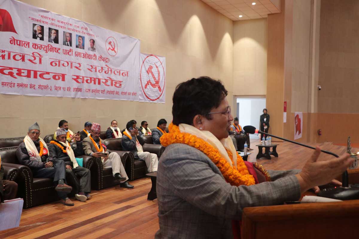 अब माओवादी एक नम्बरको पार्टी बन्छ : मन्त्री भुसाल