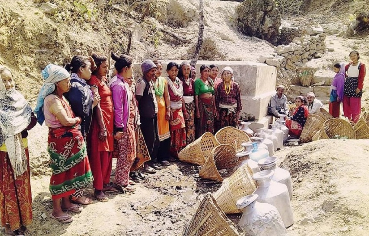 म्याग्दीमा भालेको डाकसँगै पानी लिन पधेँरामा धाउनुपर्ने अवस्था अन्त्य
