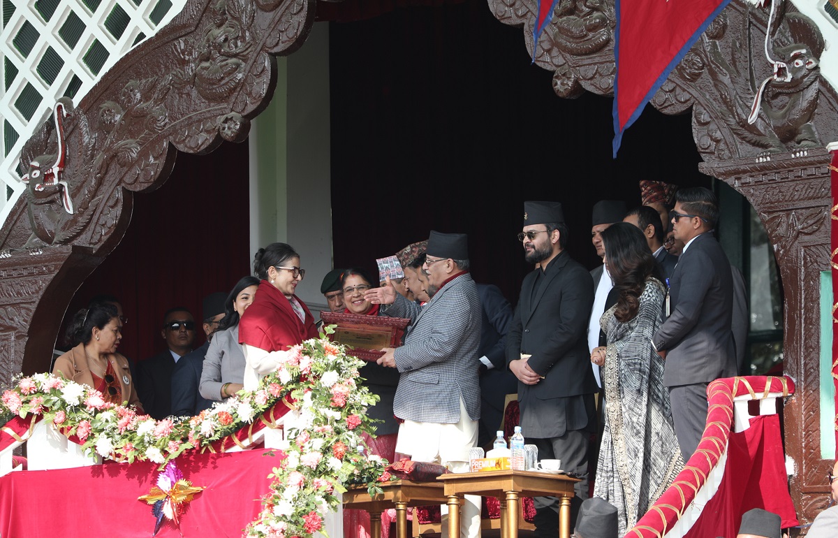 काठमाडौं महानगरपालिकाद्वारा विशिष्ट व्यक्तित्व सम्मानित