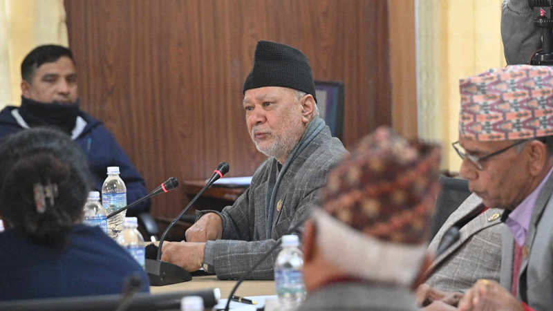 एमाले सांसद पन्तले 'मन्त्री चाहियो' भनेपछि संसदीय समितिको बैठक स्थगित