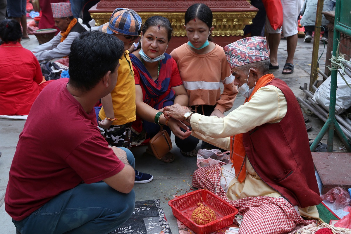 मनाइयो ऋषितर्पणी, रक्षाबन्धन र जनैपूर्णिमा पर्व