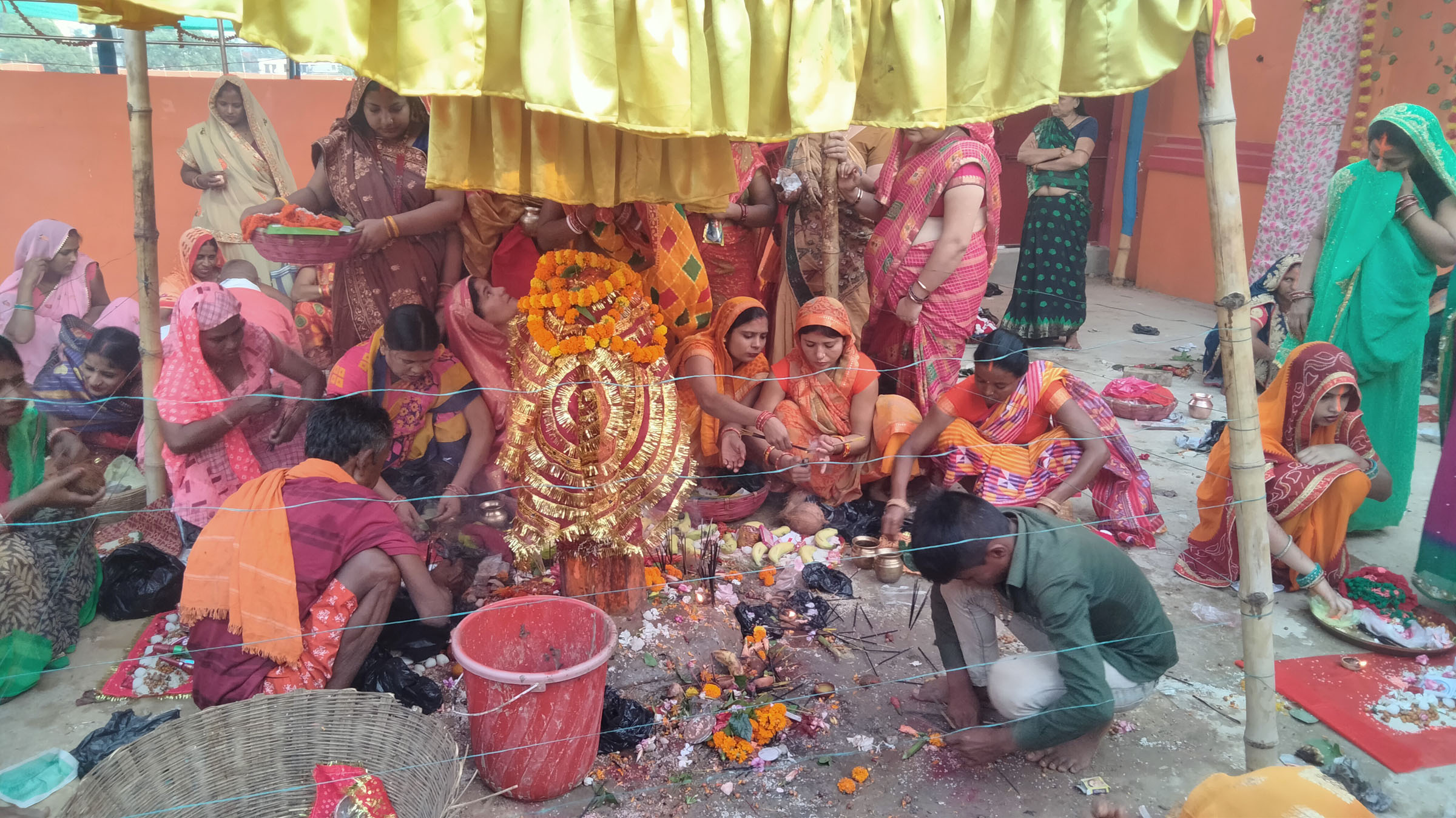 संसारीमाईमा पूजा