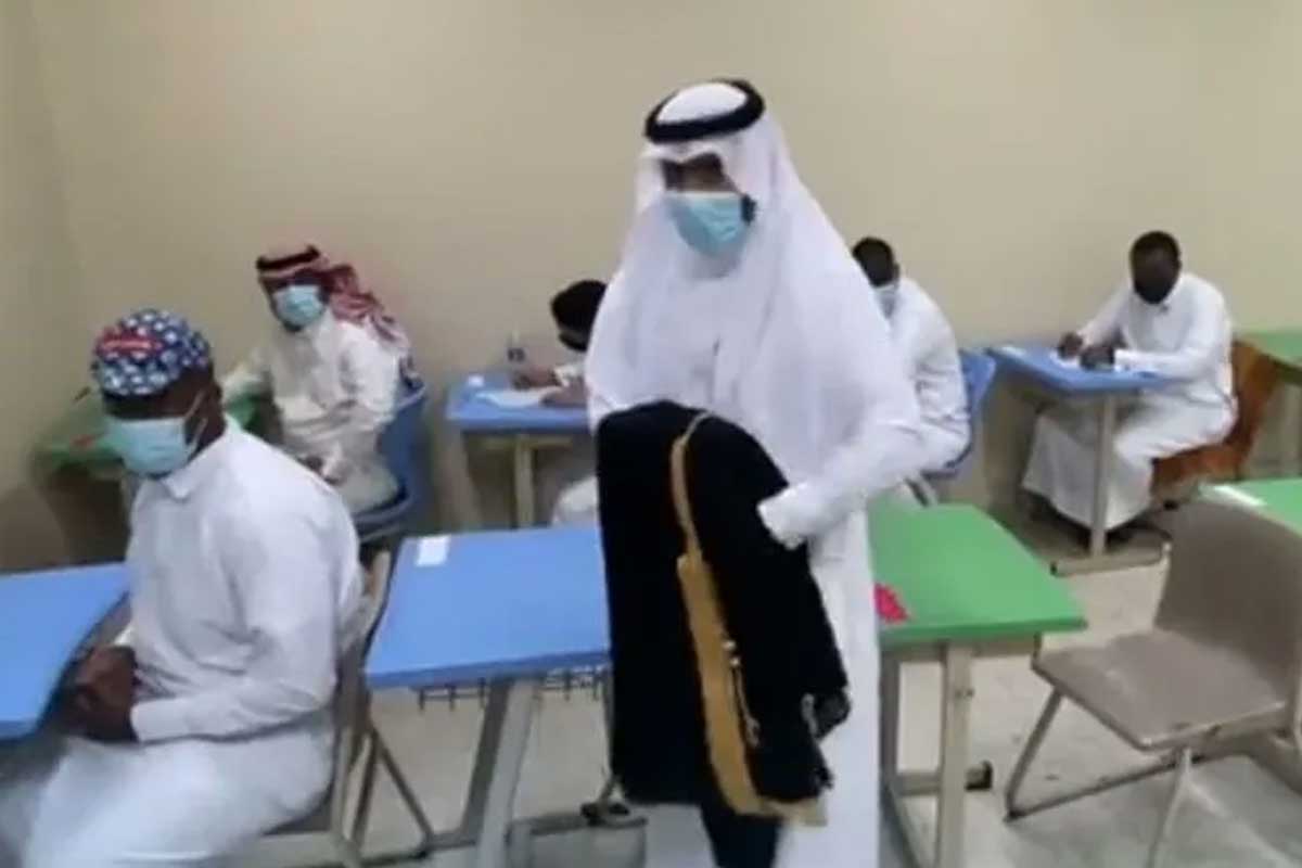 साउदी दुलाहा जो विवाह गर्दागर्दै परीक्षा दिन पुगे