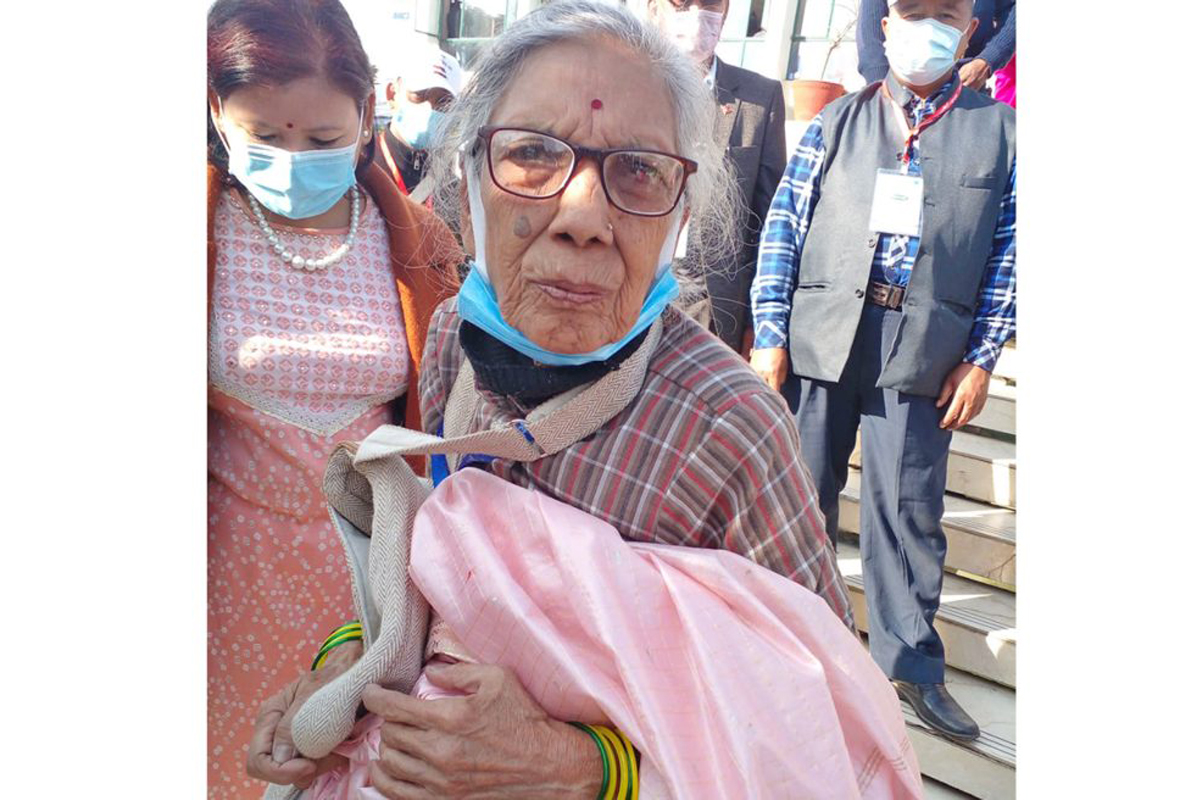 कांग्रेस केन्द्रीय सदस्यमा ९१ वर्षीया उपमेयर कार्कीको उम्मेदवारी