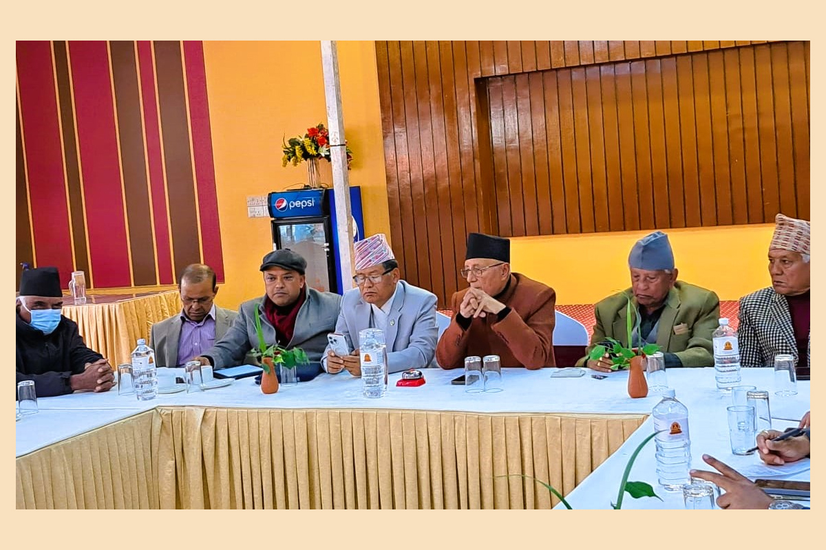 कांग्रेस संस्थापनइतरको भेला : राष्ट्रिय सभामा भाग नपाए विद्रोह गर्ने, शेखर-गगन फुट्‍न नदिने