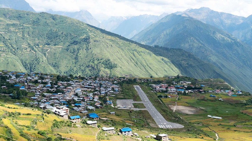 तुम्लिङटार विमानस्थलमा १२ दिनदेखि उडान ठप्प