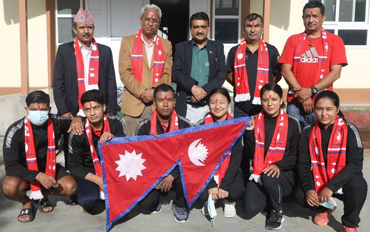 एसियाली टेबलटेनिस च्याम्पियनसिपमा ६ खेलाडी सहभागी हुँदै