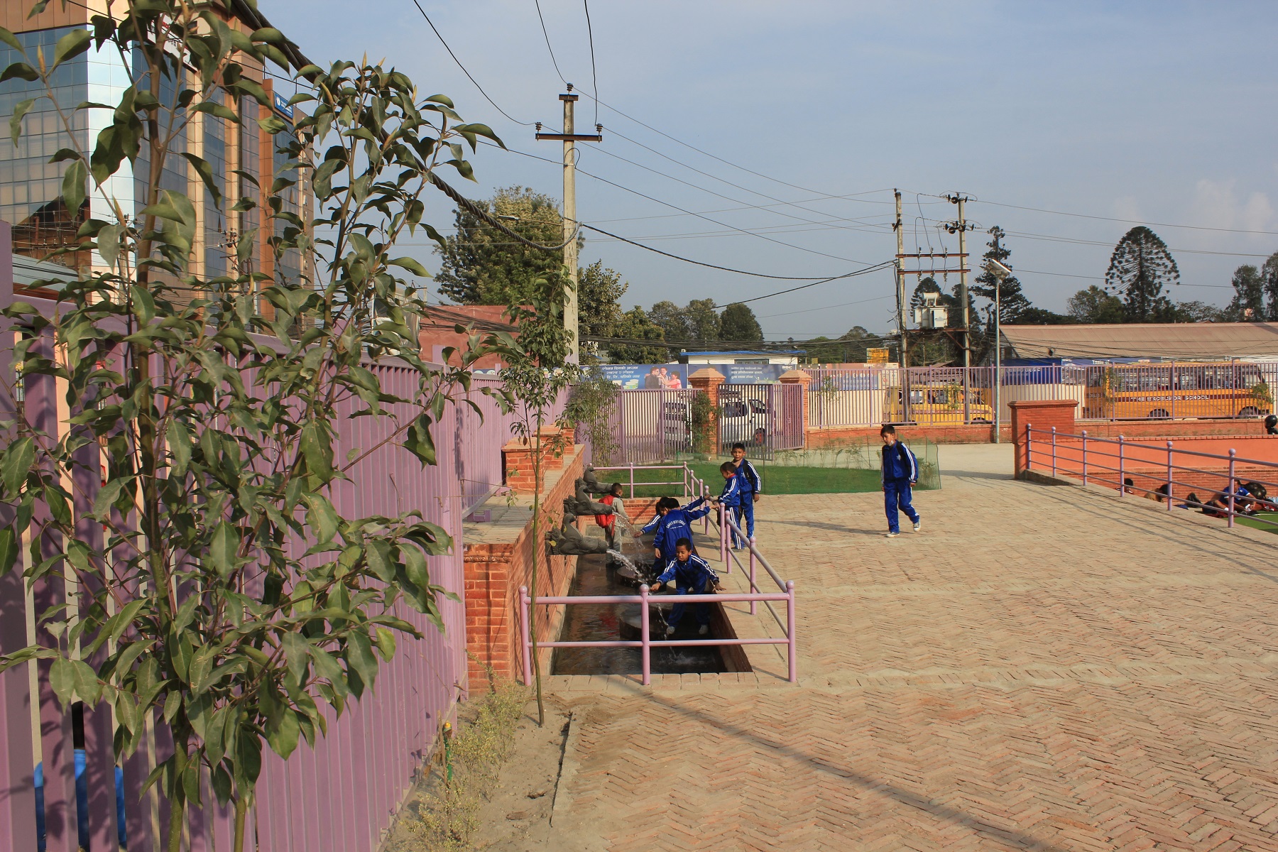 विविध सुविधासहित एनसेलद्वारा लैनचौर मैदानको पुनर्निर्माण