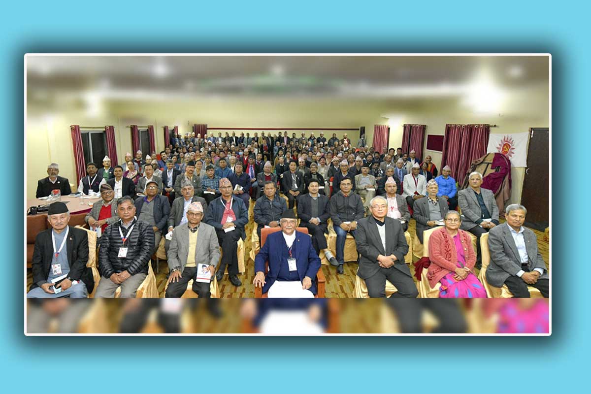 ओलीलाई सर्वसम्मतिमै सकस भएपछि फेरि एक घण्टा सर्‍यो एमालेको बन्द सत्र