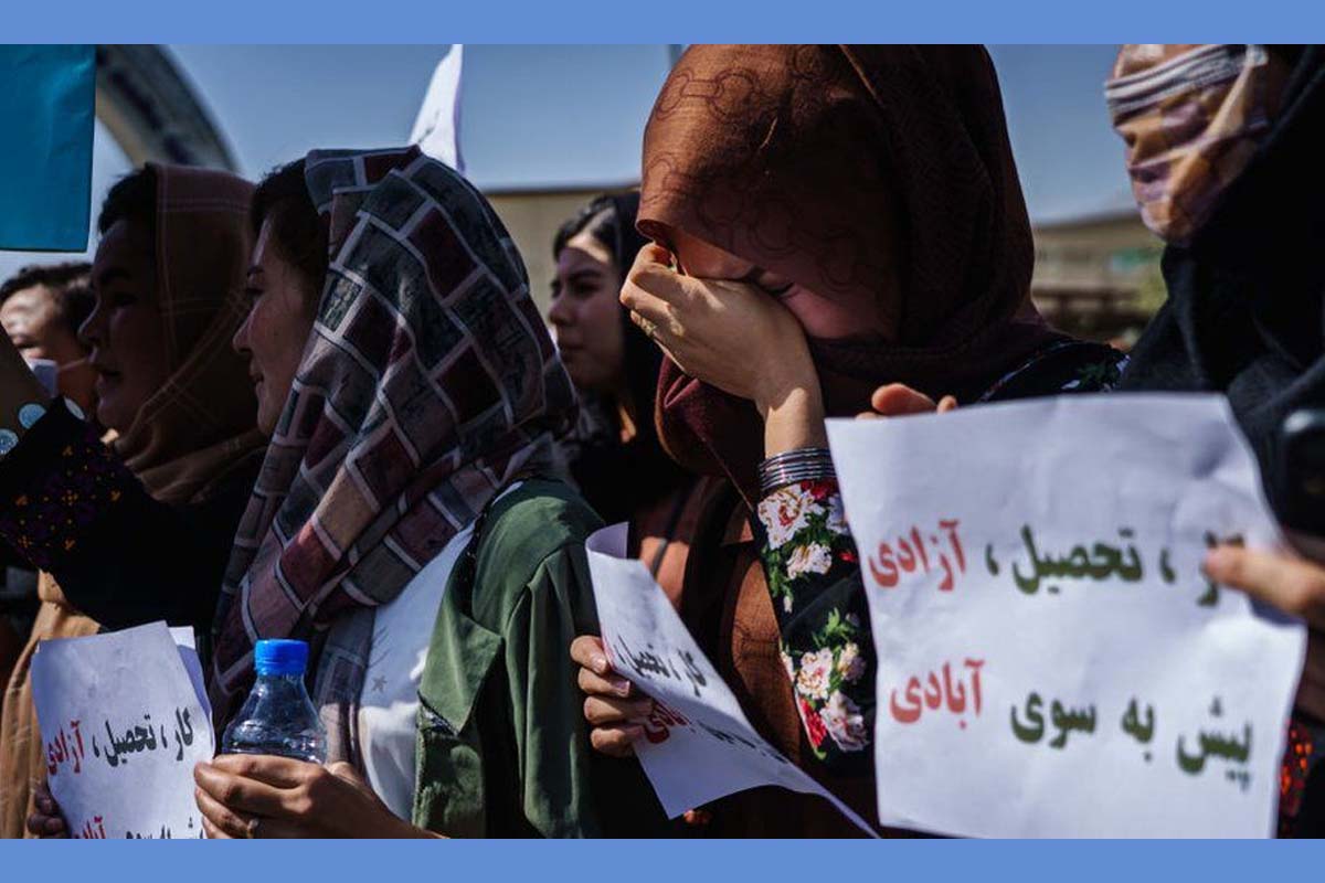 तालिबानको धम्कीको बेवास्ता गर्दै सडक आन्दोलनमा अफगानी