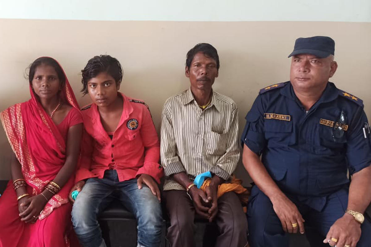 अपहरणमा परेका १३ वर्षीय बालकको १० घन्टापछि भारतबाट उद्धार