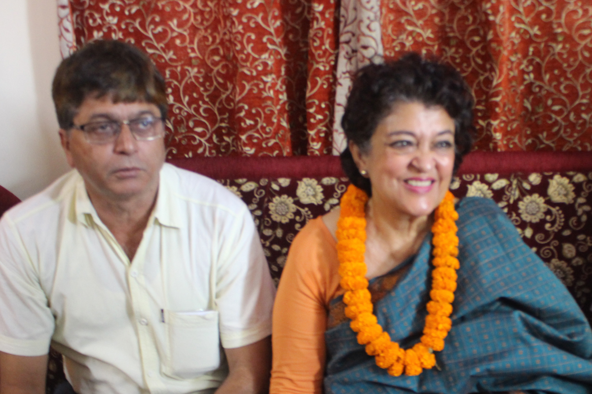 सभापतिमा सुजाता कोइरालाको उम्मेदवारी घोषणा