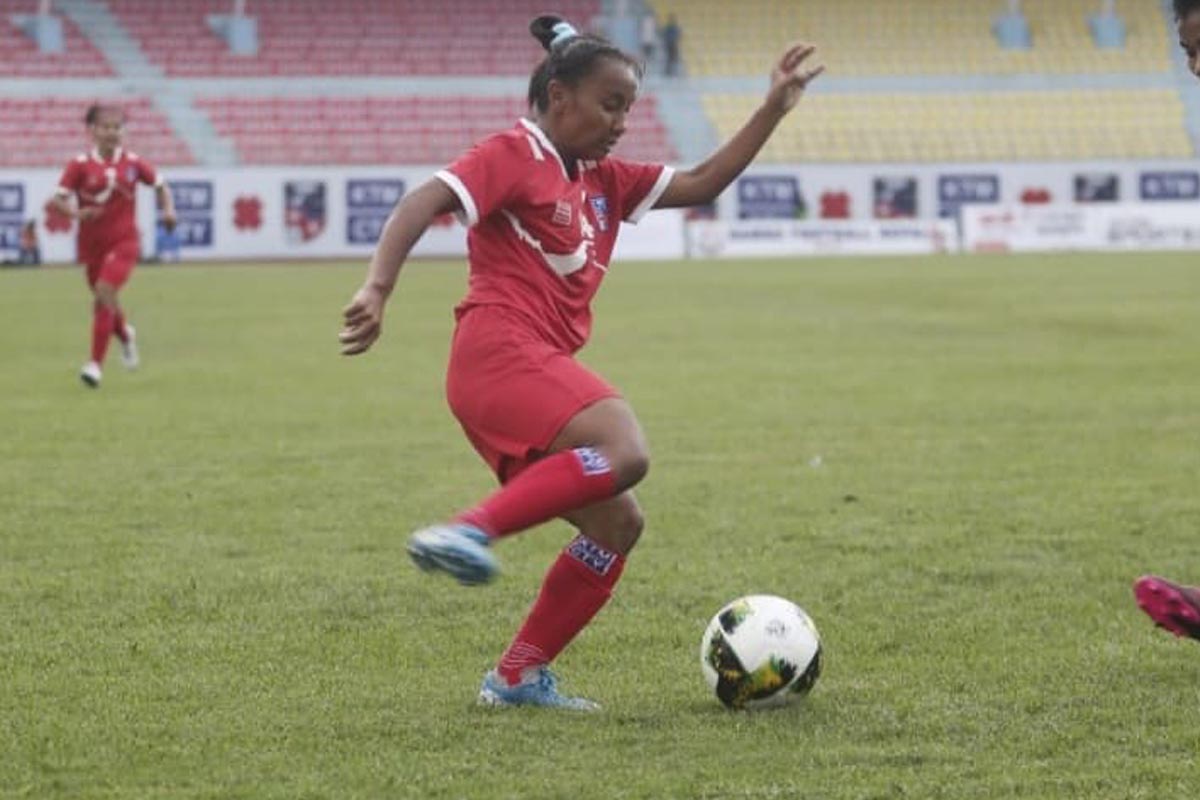 महिला यू १९ साफ च्याम्पियनसिपमा यस्तो छ नेपालको खेल