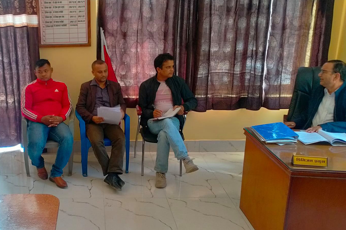 बुटवलको सडक निर्माण थाल्न एमालेको ध्यानाकर्षण