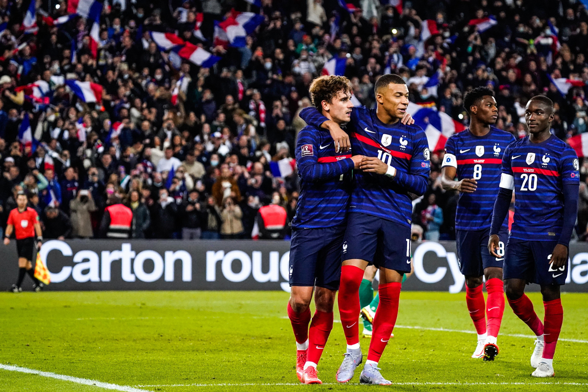 काजखस्तानको पोस्टमा ८ गोल गर्दै फ्रान्स पुग्यो कतार विश्वकपमा