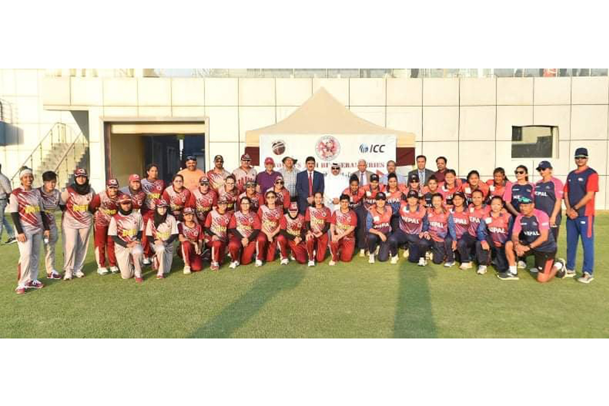 नेपालले कतारलाई दियो १६५ रनको लक्ष्य