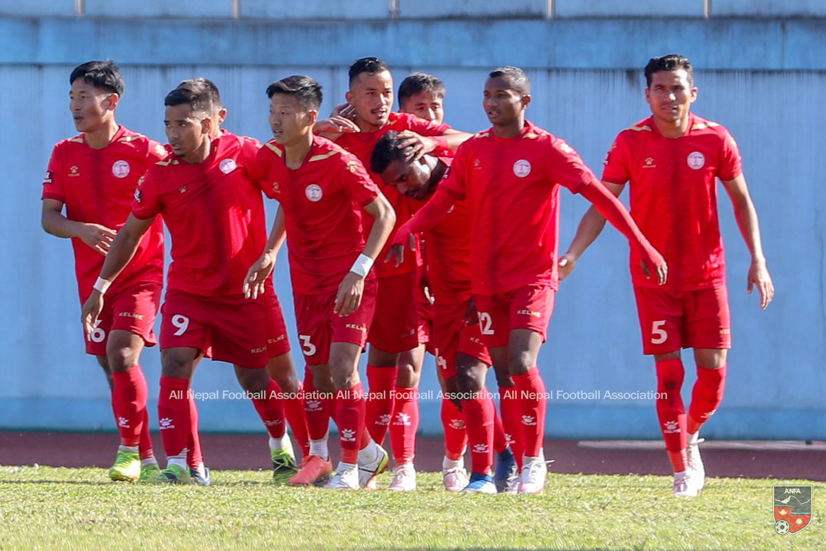 ए डिभिजन लिगमा जावलाखेलले पुलिसको सामना गर्ने