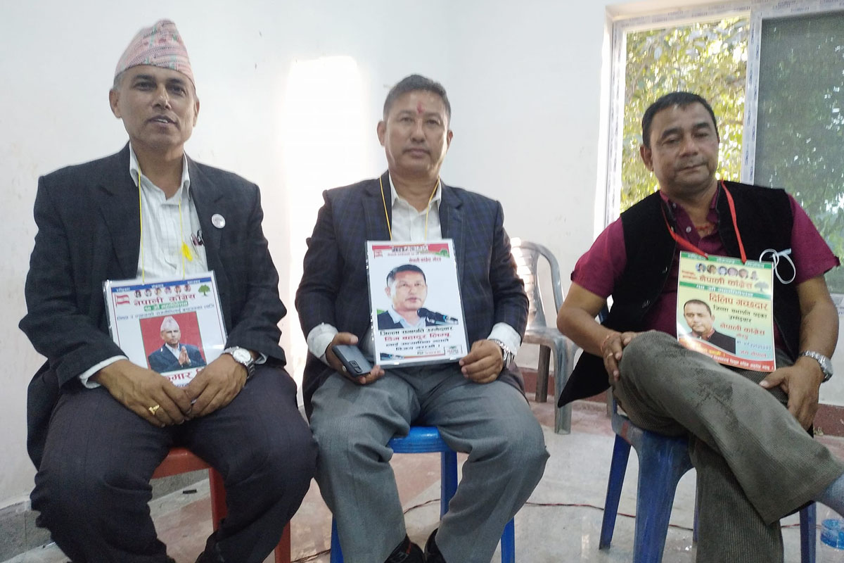 नेपाली कांग्रेस मोरङको सभापतिमा पुन: निर्वाचन हुने