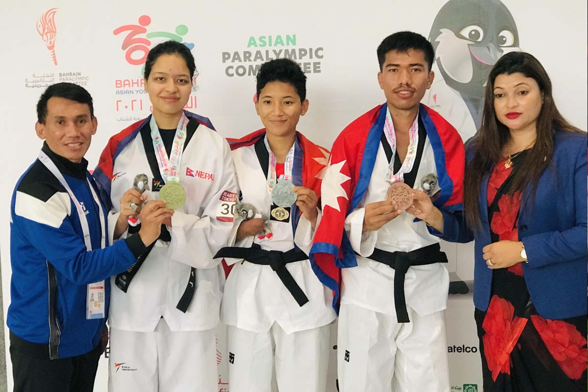 एसियाली यूथ पारा गेम्समा पलेशाले जितिन् ऐतिहासिक स्वर्ण