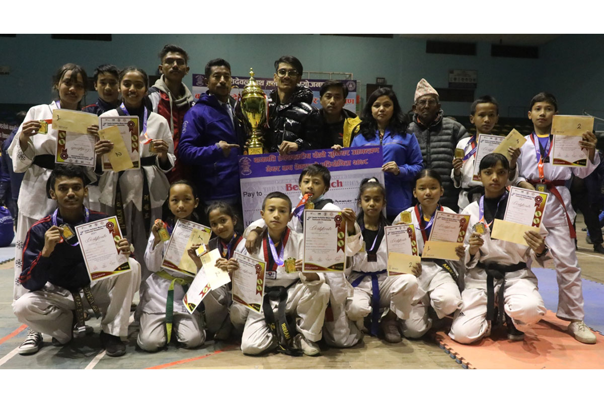 तेक्वान्दो प्रतियोगितामा काठमाडौं महानगर टिम च्याम्पियन