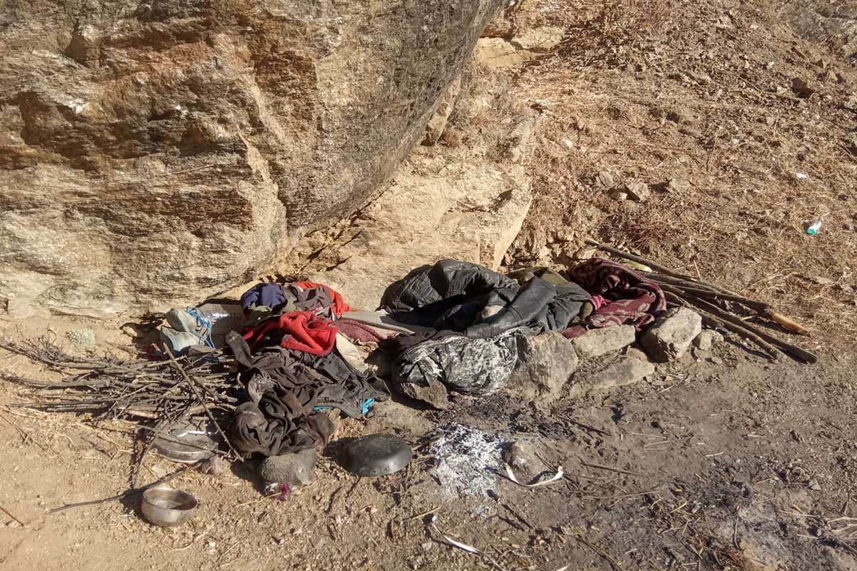 ४६ वर्षीय चेते कुलालको १५ वर्षदेखि ओढारमै बास